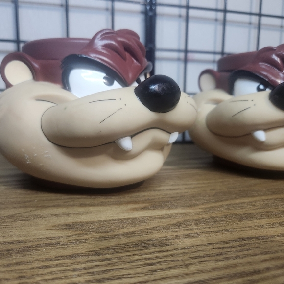 Tasmanian Devil Looney Tunes Warner Brothers set of two - Picture 2 of 8